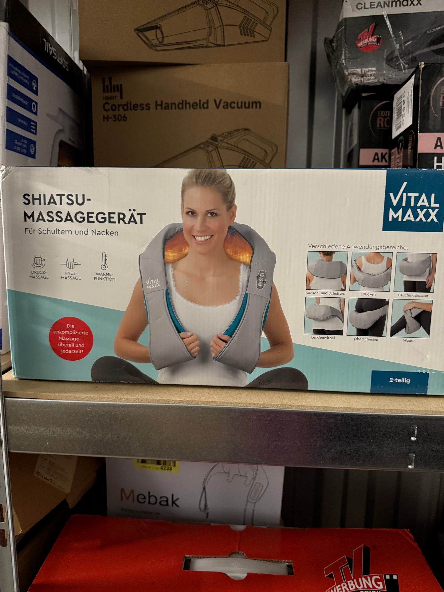 VitalMaxx Shiatsu Massagegerät