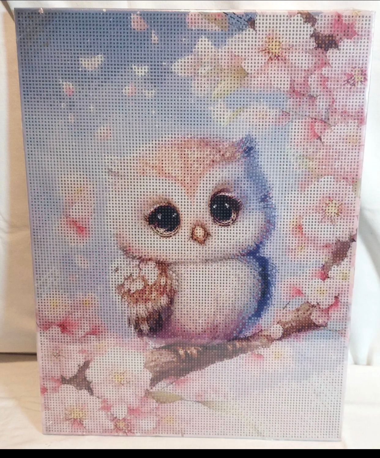Diamond Painting Baby Eule 30x40cm