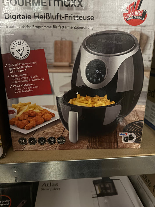 GourmetMaxx Heißluftfritteuse