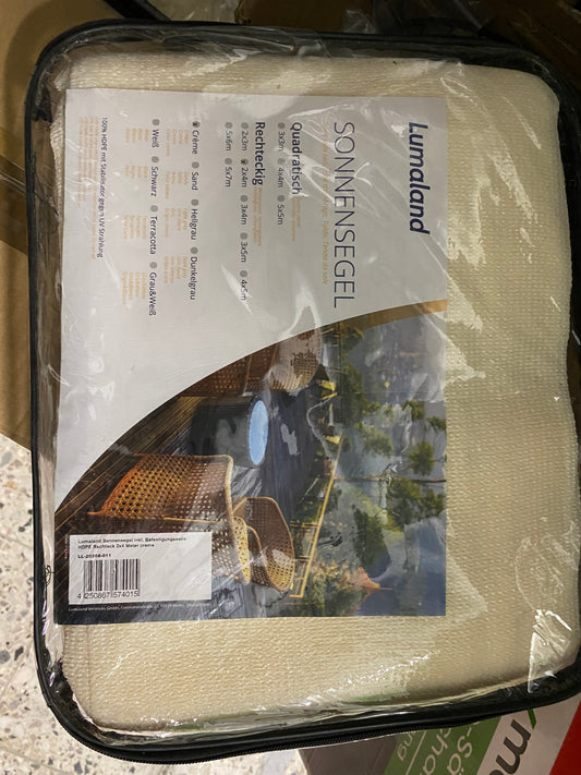 Lumaland Sonnensegel 2x4m