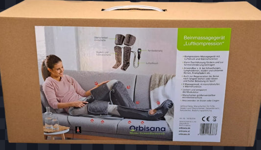 Orbisana Beinmassagegerät mit Luftkompression