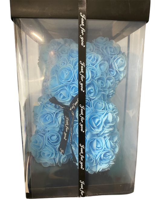 Rosenbär Blau