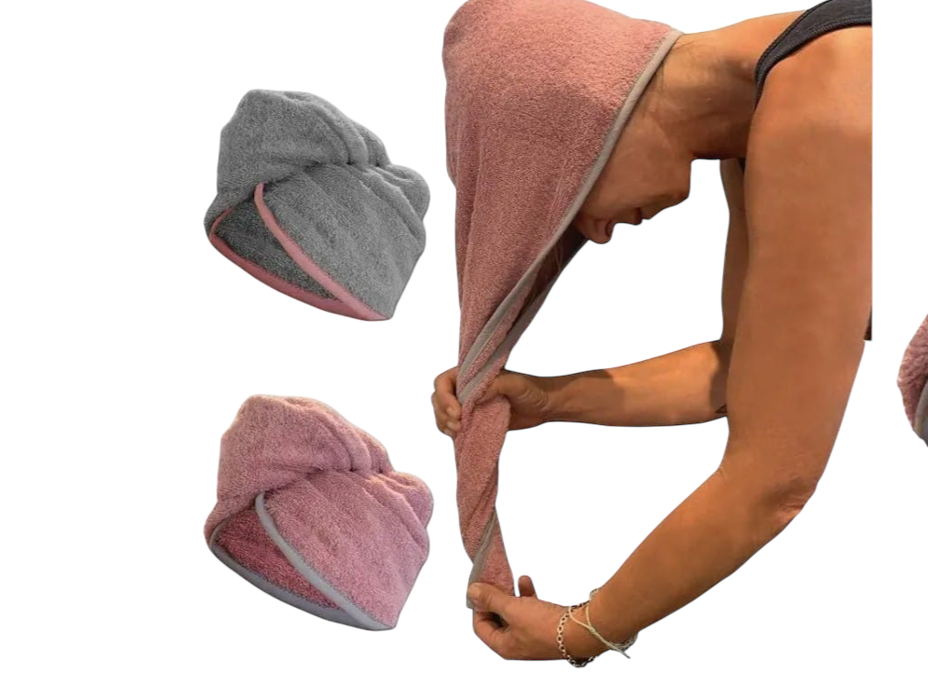 HOMELEVEL Haarturban 2er Set